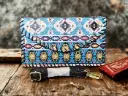 Indie Inspired Casual Sling Bag - Blue