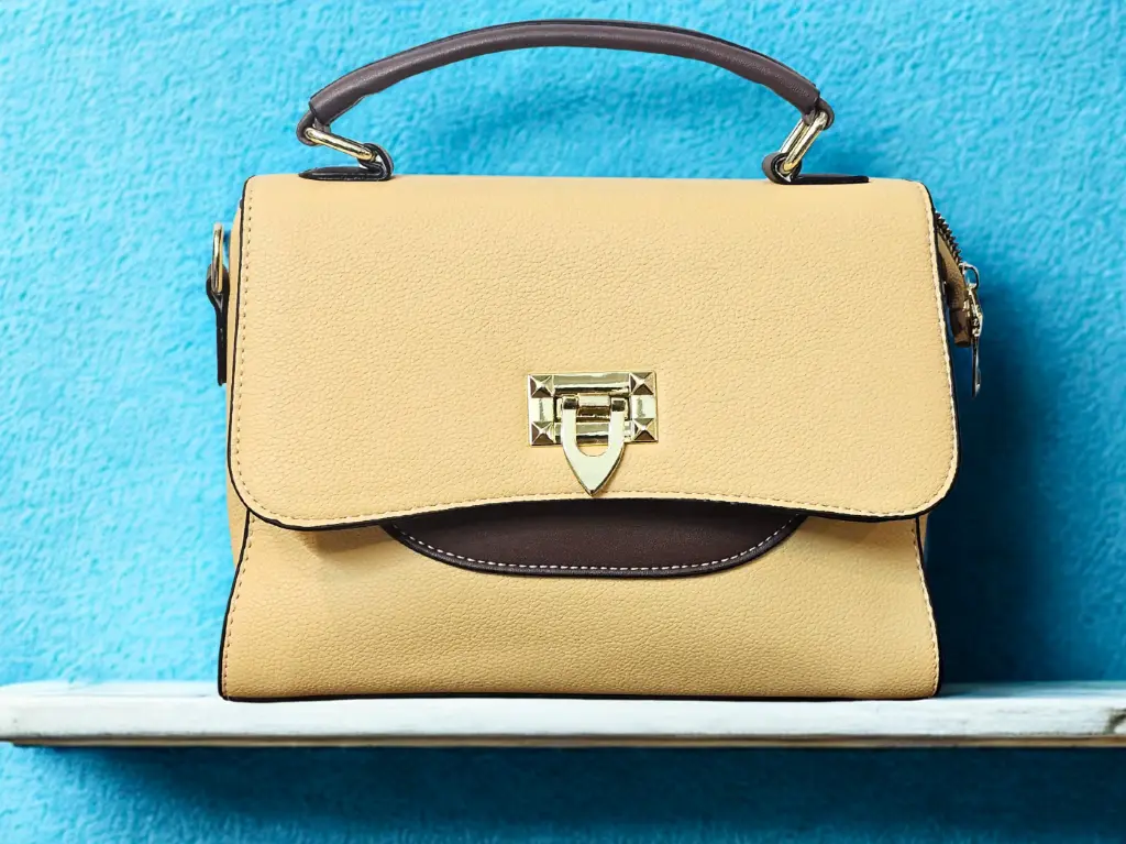 Beige Satchel Sling Bag