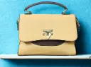 Beige Satchel Sling Bag