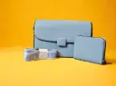 TagInStyle Grey Sling+Wallet Bags