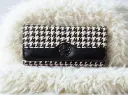 TagInstyle Cheqered Royal Wallet - Black