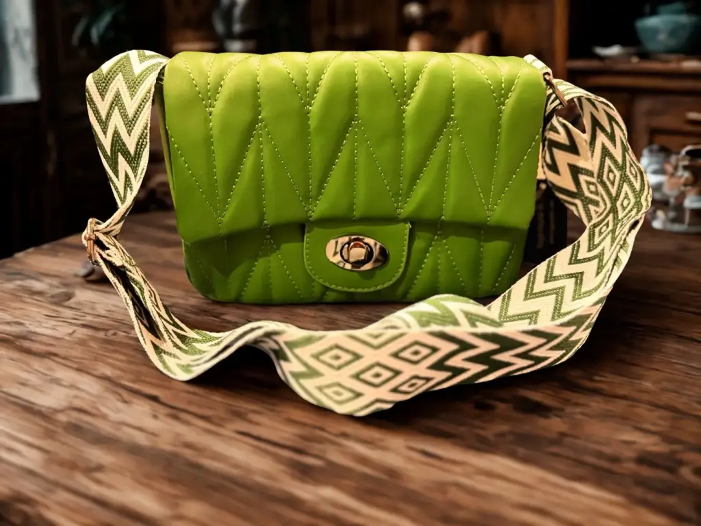 Everyday Casual Green Sling Bag