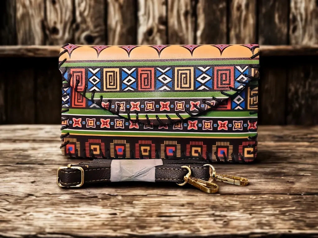 Multicolor Boho Casual Sling Bag
