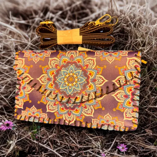 Indie Inspired Casual Sling Bag - Multicolor