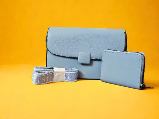 TagInStyle Grey Sling+Wallet Bags