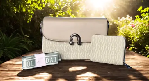 Sea Green with coin Sling bag