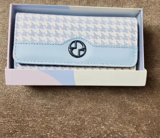 Sky Blue Ladies Wallet