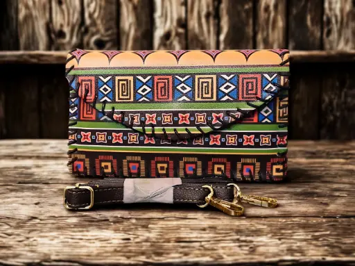 Multicolor Boho Casual Sling Bag